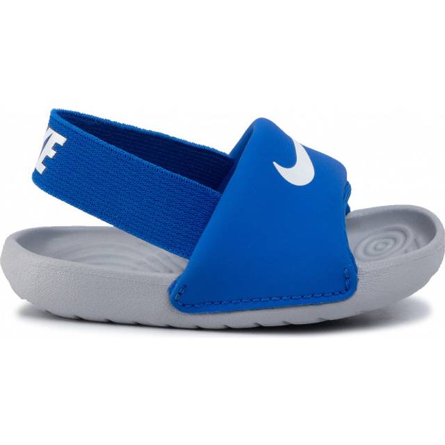 Nike Kawa Slide TD Hyper Cobalt Wolf Grey White Price