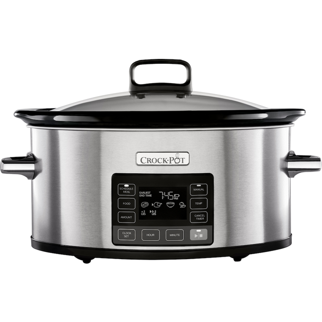 Buy CROCK-POT Sizzle & Stew CSC112 6.5L Slow Cooker - Stainless Steel