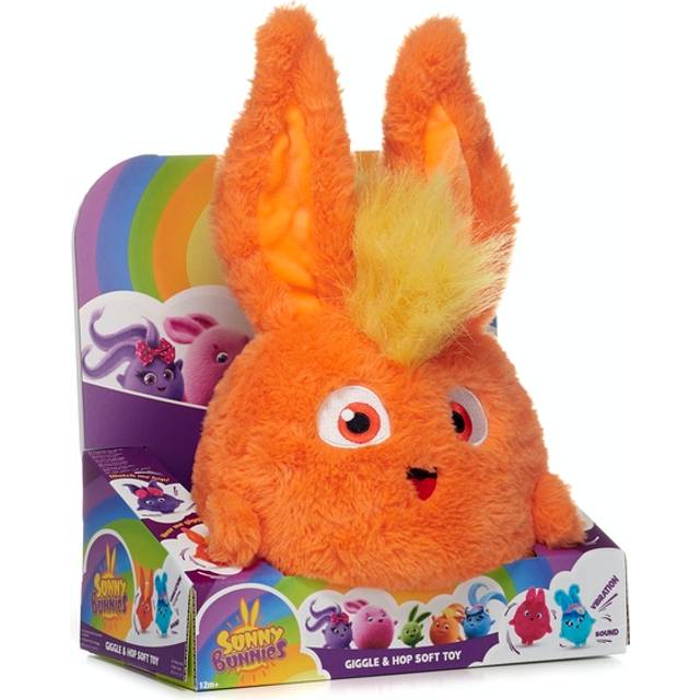 Sunny Bunnies Large Plush Giggle and Hop Iris