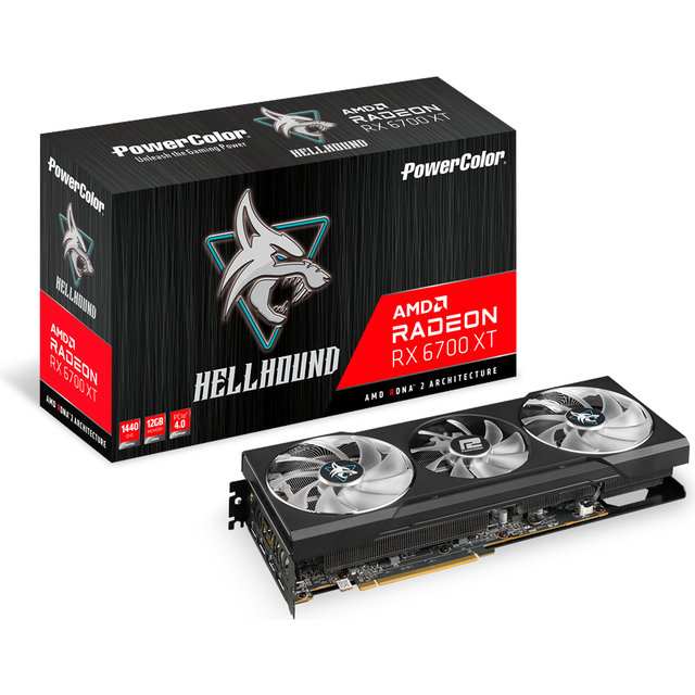 Powercolor Radeon RX 6700 XT Hellhound 12GB • Price »