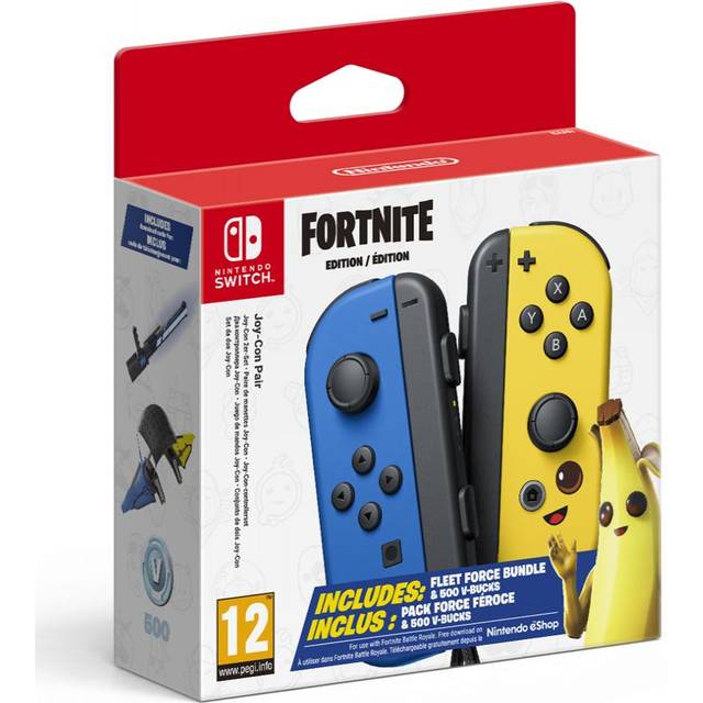 Nintendo Switch Joy-Con Controller Pair: Fortnite Edition - Blue