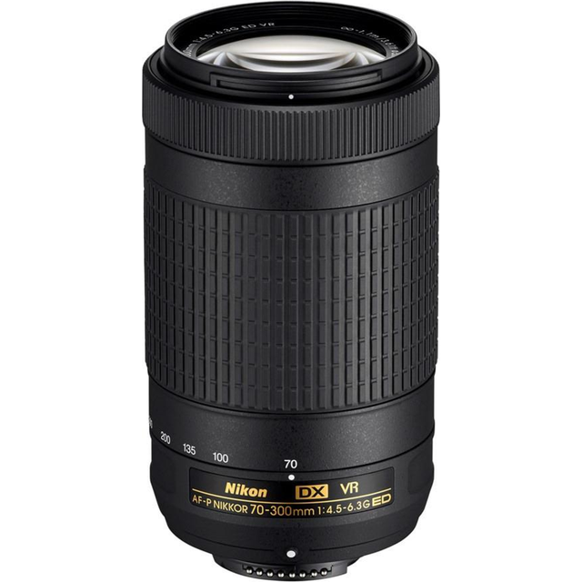 Nikon AF-P DX Nikkor 70-300mm F4.5-6.3G ED VR • Price »