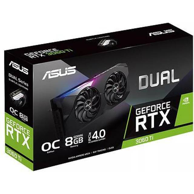 ASUS GeForce RTX 3060 Ti Dual Mini OC V2 HDMI 3xDP 8GB • Price »