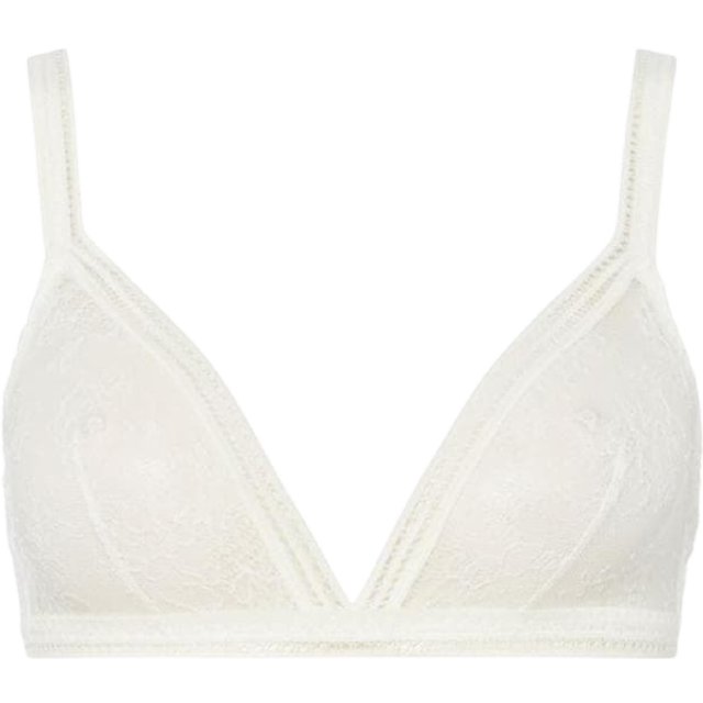 MAISON LEJABY Miss Lejaby Lace Triangle Bra - Lily White • Price