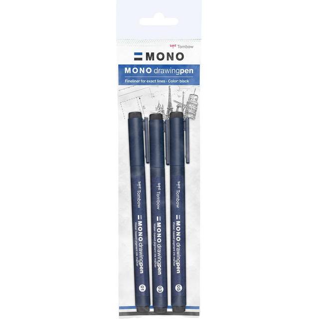 Tombow Mono Drawing Pen 3-Pack