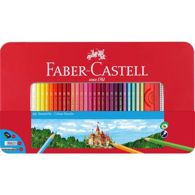 Faber-Castell Colored Pencils Hexagonal Castle 60-pack • Price »