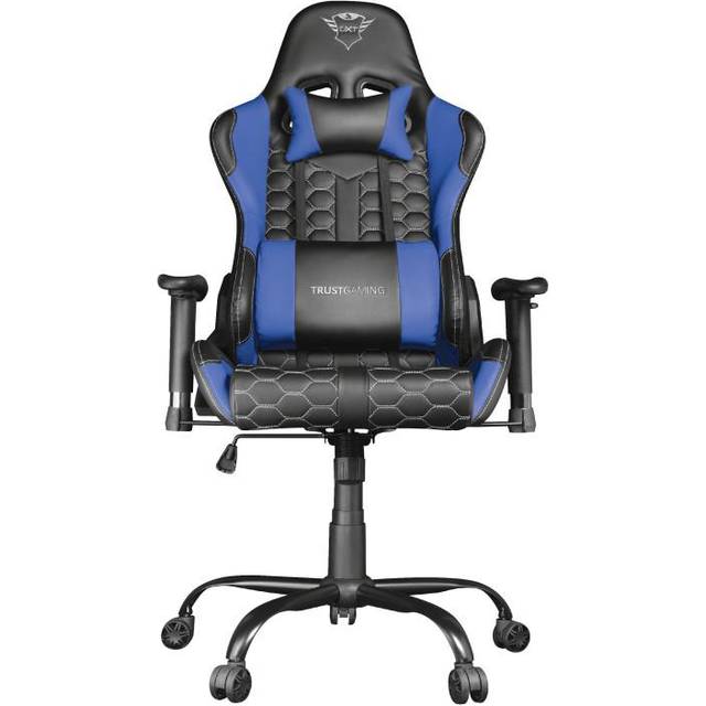 Trust GXT 708R Resto Gaming Chair Black Blue Price