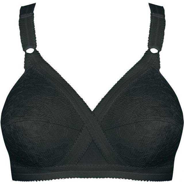 Playtex Cross Your Heart Non-Wired Bra - Black • Price »