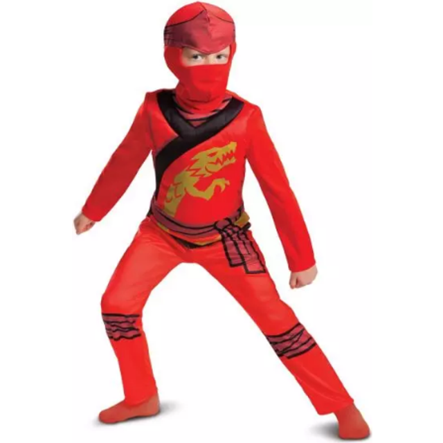 Ninjago Costume Kids LEGO Ninja Halloween Fancy Dress