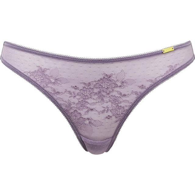 GLOSSIES LACE THONG -13006-NUD