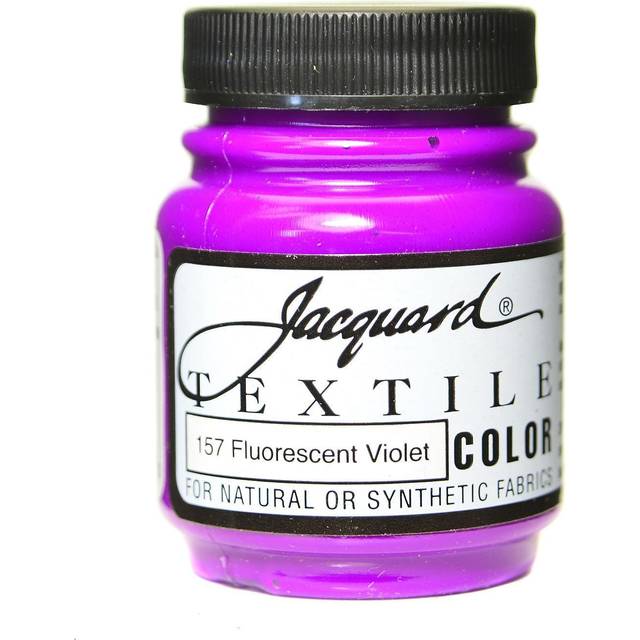 Jacquard Textile Color Fabric Paint 2.25oz Fluorescent Violet