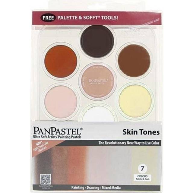 PanPastel Ultra Soft Artist Pastel Set 9ml 7/Pkg-Skin Tone