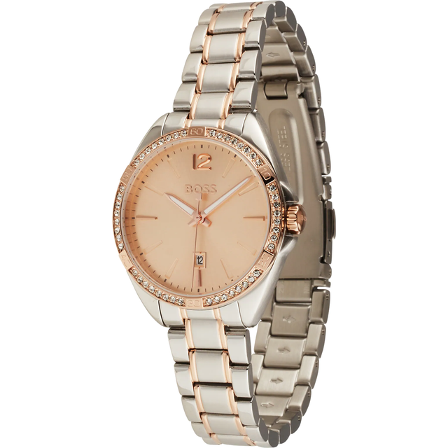 BOSS Felina Ladies' Rose Gold-Tone Bracelet Watch