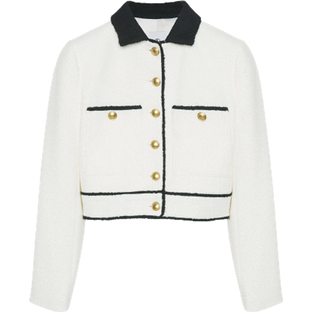 Anine Bing Jada Jacket Ivory See best price