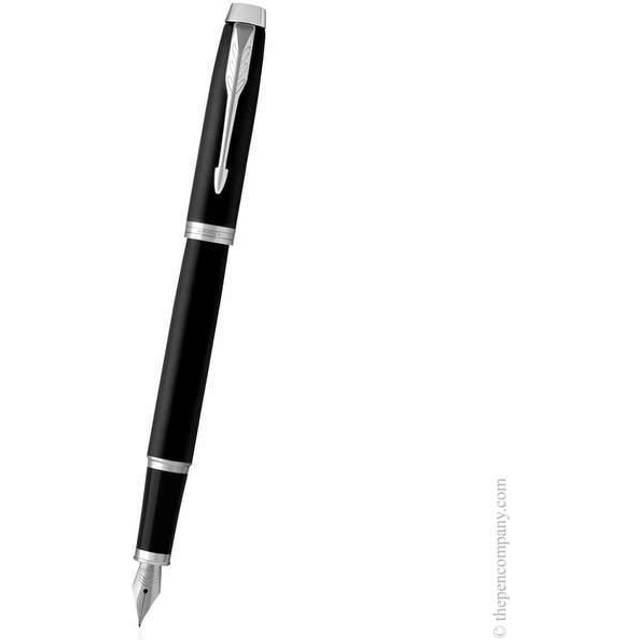 Parker IM Fountain Pen, Matte Black with Chrome Trim