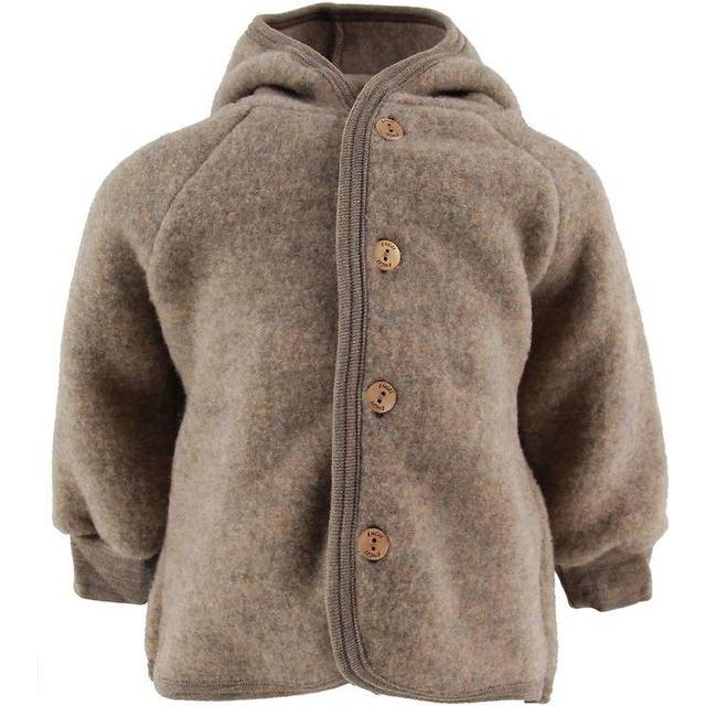 Engel Wool Fleece Baby Pants - Walnut Melange