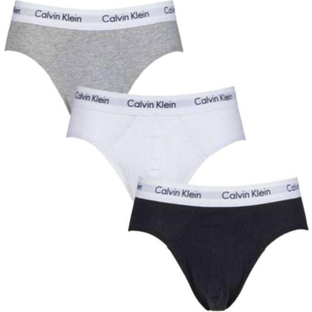 Calvin klein 3-piece set hip brief black white grey - Calvin Klein