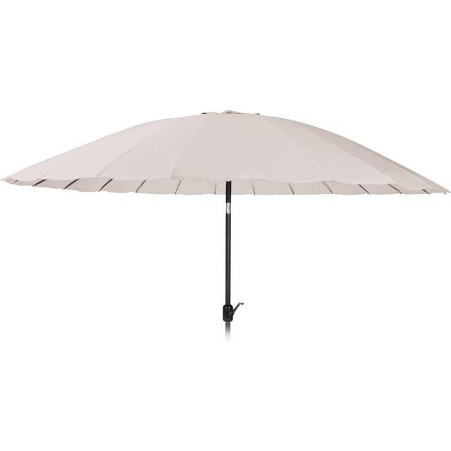 Koopman 325cm Aluminium Parasol Cream Tilt Mechanism Garden • Price