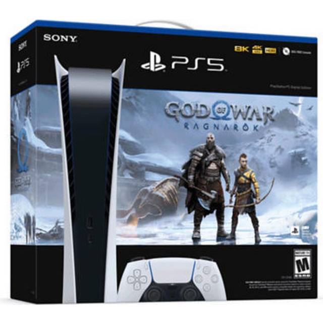 Playstation 5, Digital Edition, God of War Ragnarok Bundle - Novo Modelo  CFI-1214B - Nova Era Games e Informática