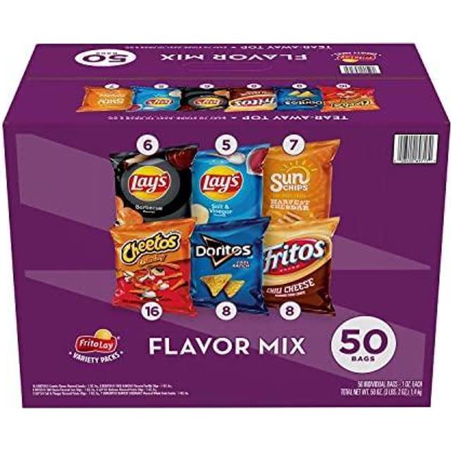 Frito-Lay Flavor Mix Chips Snacks Variety Pack • Price