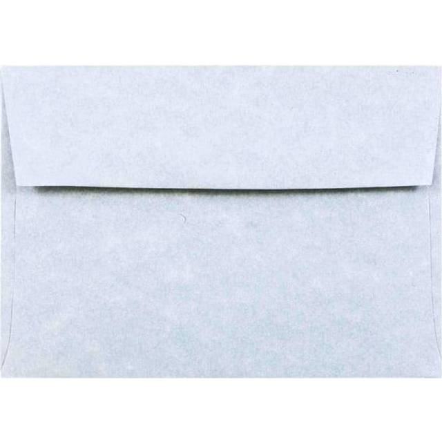 Jam Paper 4Bar Envelopes 3.6x5.1 Blue Parchment 25/Pack • Price »