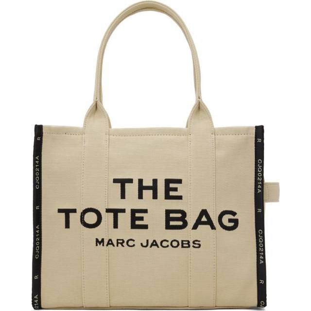 Marc Jacobs The Jacquard Medium Tote Bag in Warm Sand