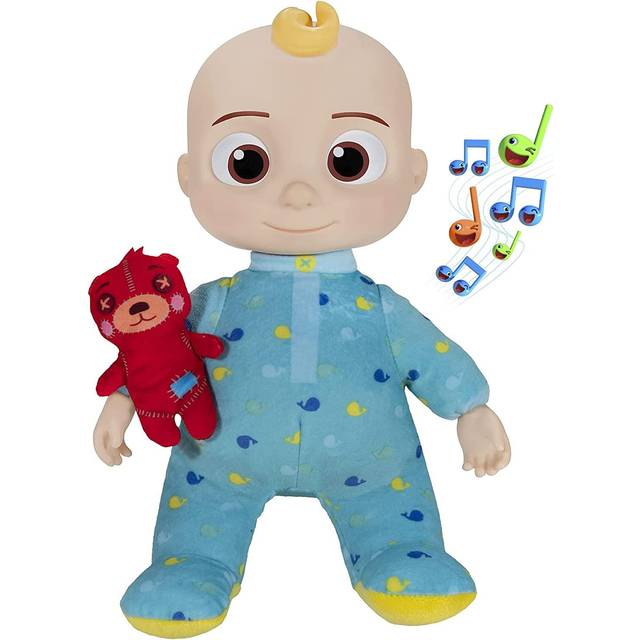 Lot Of 2 Cocomelon 8” Baby JJ Doll & Watermelon Plush Set NEW Stuffed Toys