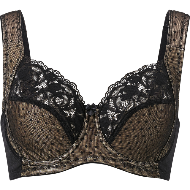 Dotty Delicious Lace Non-Wired Bra by Miss Mary of Sweden