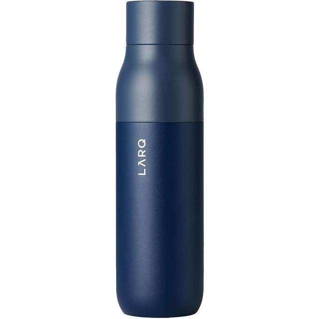 Self-Cleaning and Insulated Stainless Steel Water Bottle with UV Water  Sanitizer17oz, Black