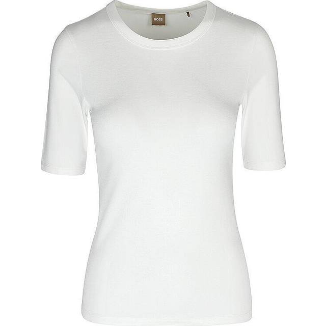 HUGO BOSS T-Shirt EFITA weiss • See the best prices