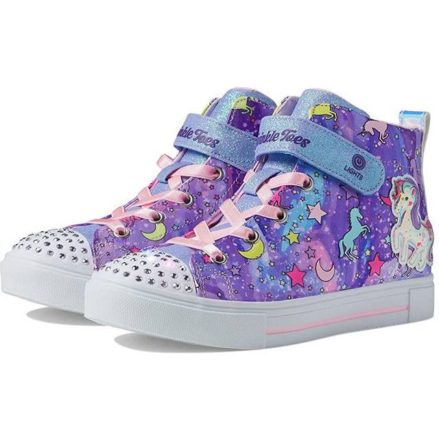 Skechers Girl's Twinkle Toes: Twinkle Sparks Unicorn Daydream Purple ...