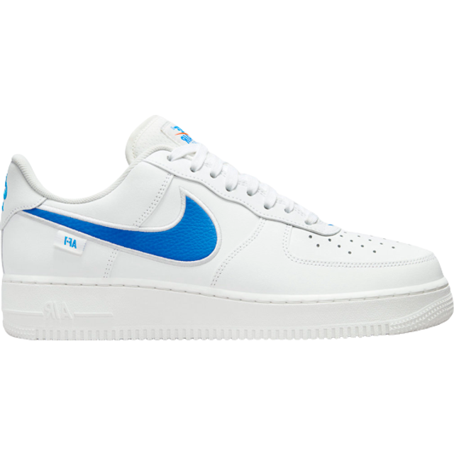 Nike Air Force 1 '07 M - Summit White/Safety Orange/Photo Blue