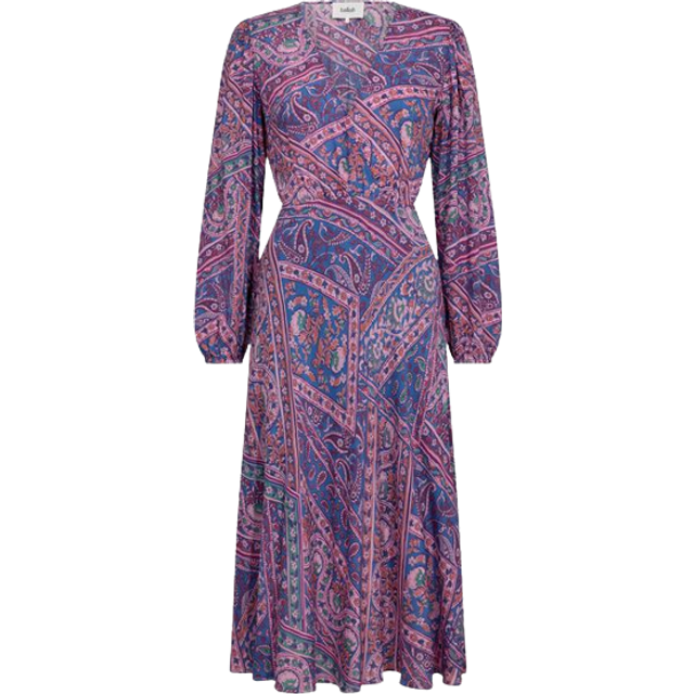 BA&SH Robe Franky Dress - Bleu • See best price