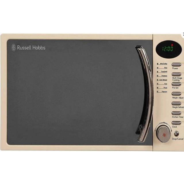 Buy RUSSELL HOBBS RHM2064C Compact Solo Microwave - Cream