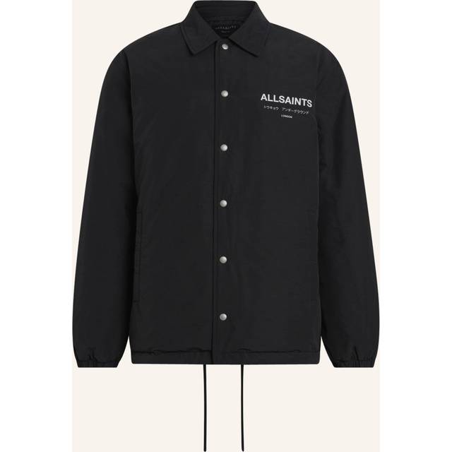 AllSaints Underground Coach Jacket, Black • Price