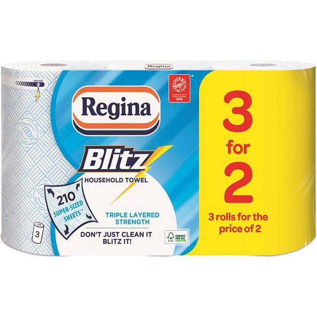 Regina Blitz Kitchen Roll 3 Ply Extra Large 12 Pack ?ph=true