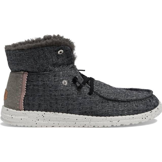 Hey Dude Wendy Stitch Cozy Fold - Black • See price