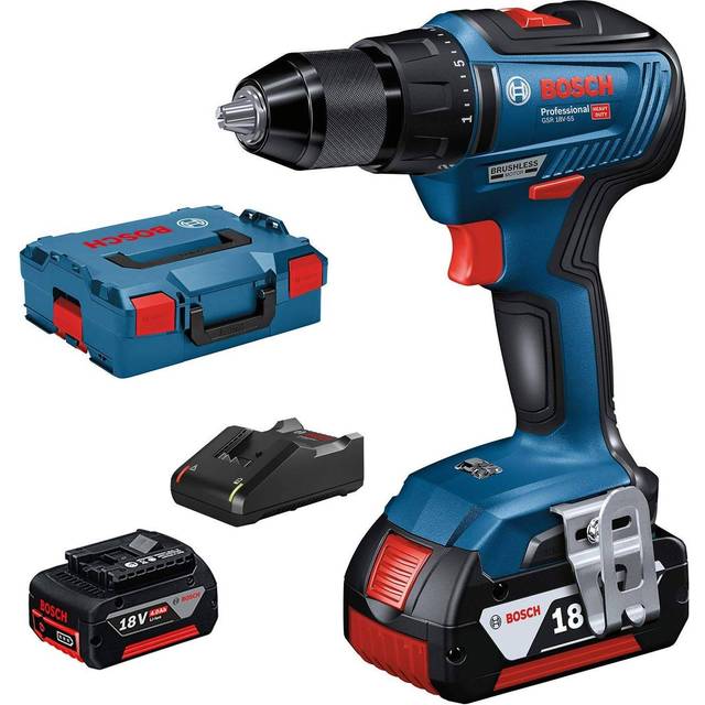 Trapano a batteria brushless BOSCH PROFESSIONAL GSB 18V-55 18 V, 2