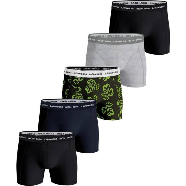 Björn Borg Cotton Stretch Boxer 5-pak, underbukser Herrer Tøj ...