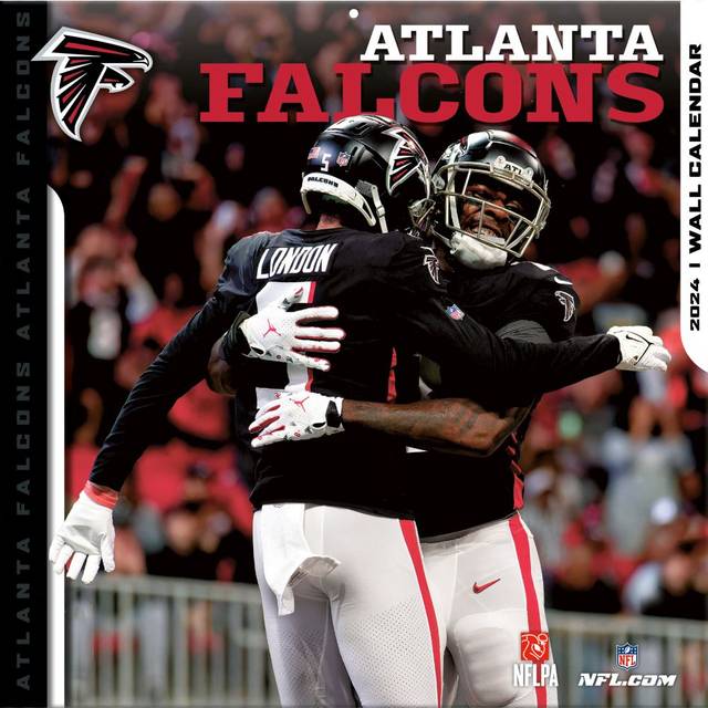 Turner Licensing Atlanta Falcons 2024 Team Wall Calendar • Price