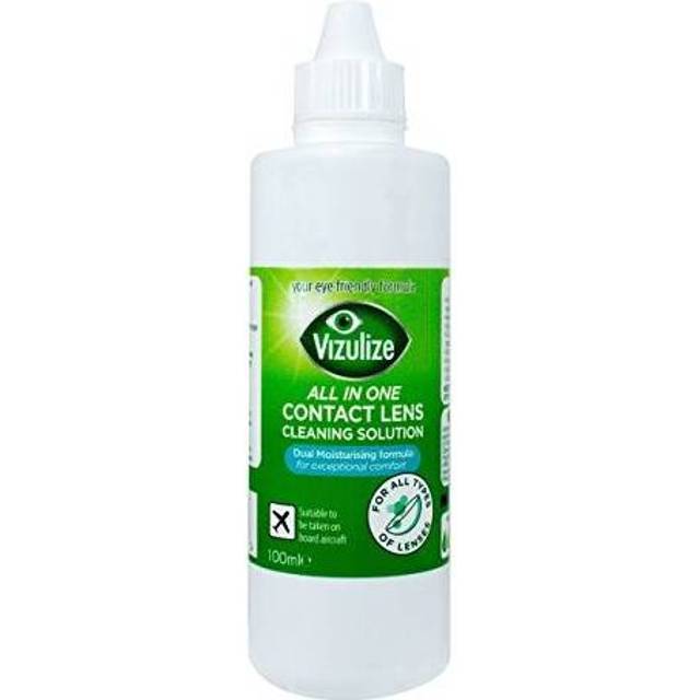 Vizulize All In One Contact Lens Cleaning Solution 100ml • Price