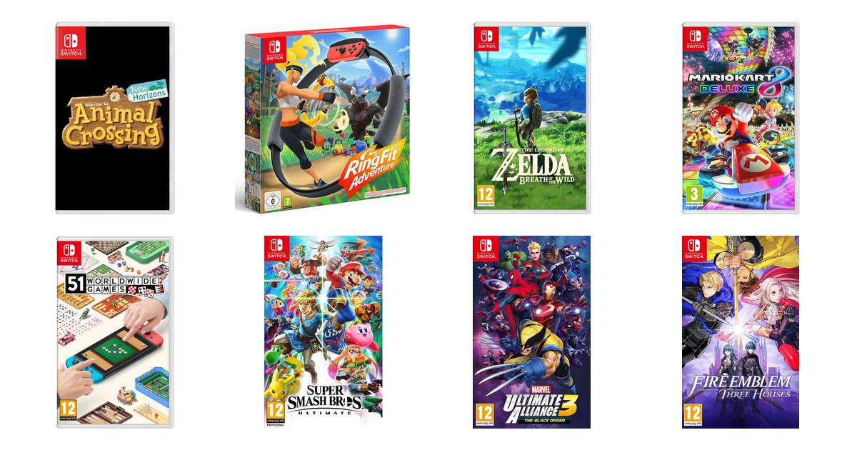 Nintendo Switch Games (1000+ products) on PriceRunner • See prices